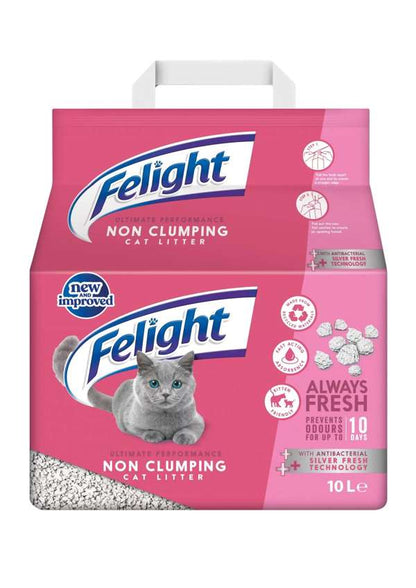 Felight Anitbacterial Non Clumping Cat Litter