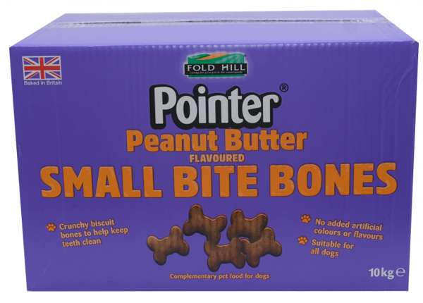 Pointer Peanut Butter Small Bite Bones 10kg