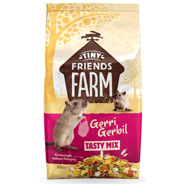 Tiny Friends Farm Gerri Gerbil Tasty Mix 850g - Case of 6