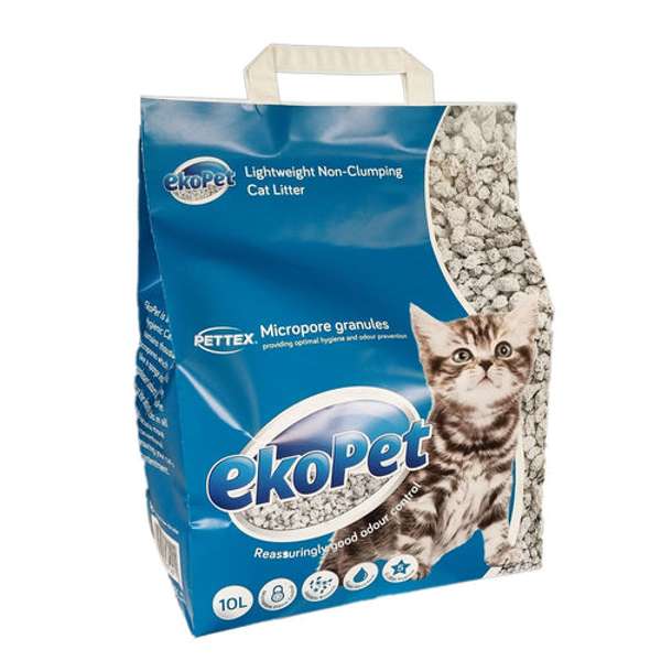 Ekopet Lightweight Non Clumping Micropore Cat Litter