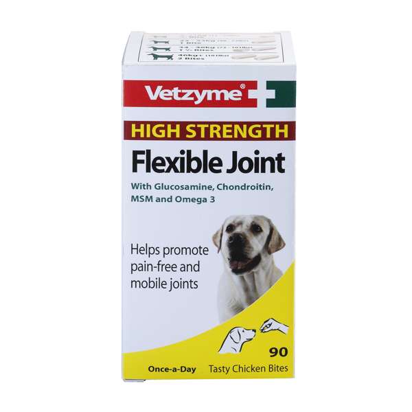 Vetzyme High Strength Flexible Joint Tablets