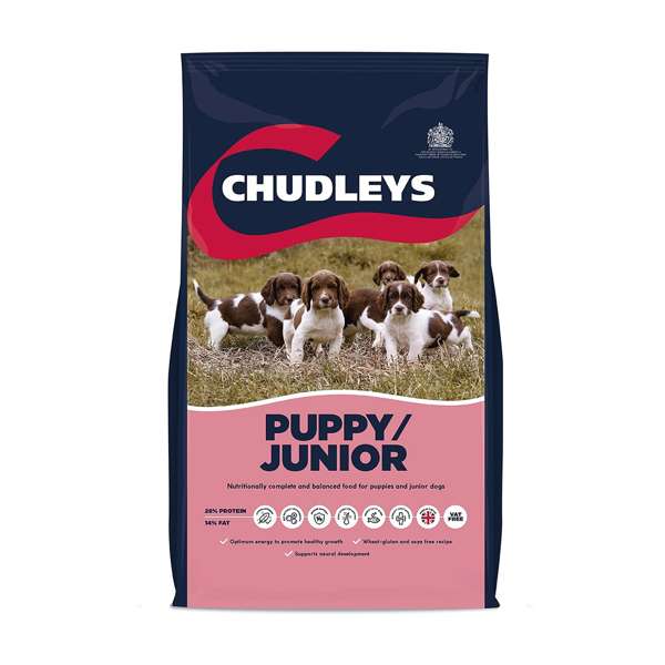 Chudleys Puppy / Junior Dog Food 12kg - Buy 2 Bags Save 5%