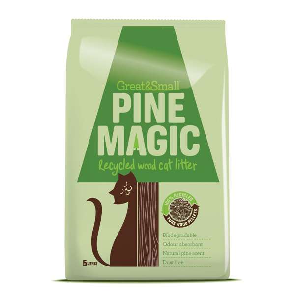 Great & Small Pine Magic Cat Litter