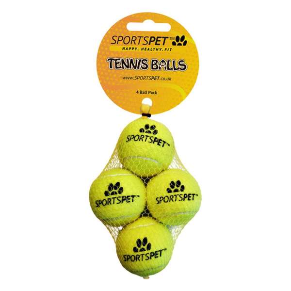 Sportspet Tennis Mini Pack of 4