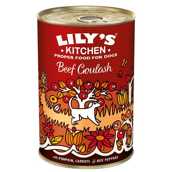 Lilys Kitchen Dog Beef Goulash For Dogs 6 x 400g