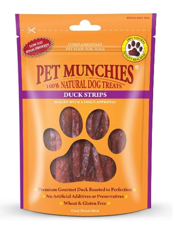 Pet Munchies Duck Strips