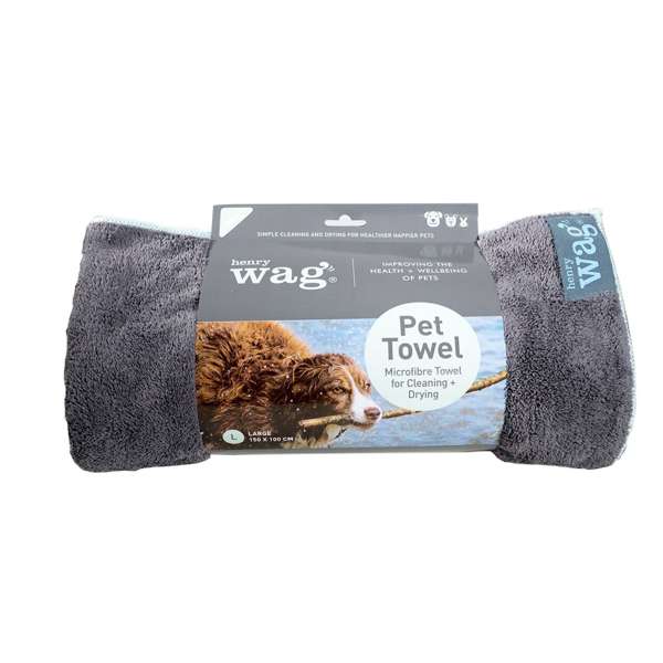 Henry Wag Microfibre Pet Towel