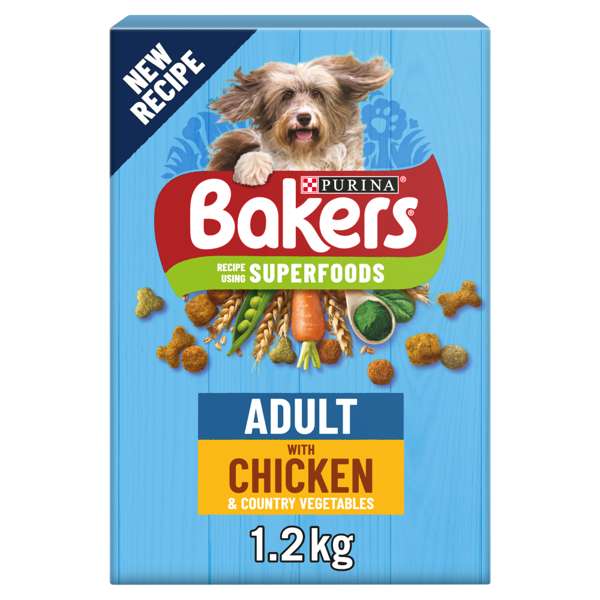 Bakers Adult Chicken with Vegetables Dry Dog Food