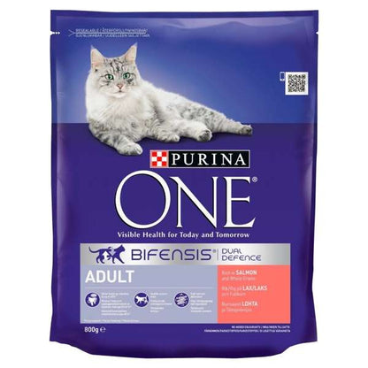 Purina One Adult Cat Food Salmon & Whole Grains