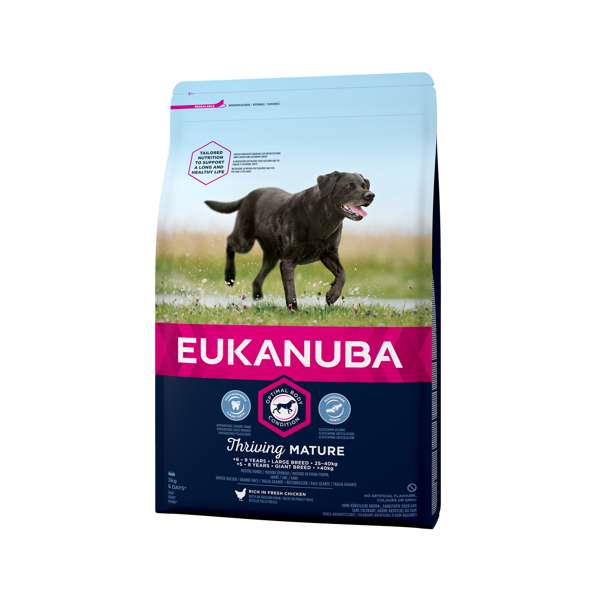 Eukanuba Thriving Mature Large Breed Chicken 12kg - Buy 2 Bags Save 5%