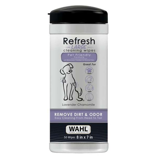 Wahl Refresh Cleaning Wipes Dog