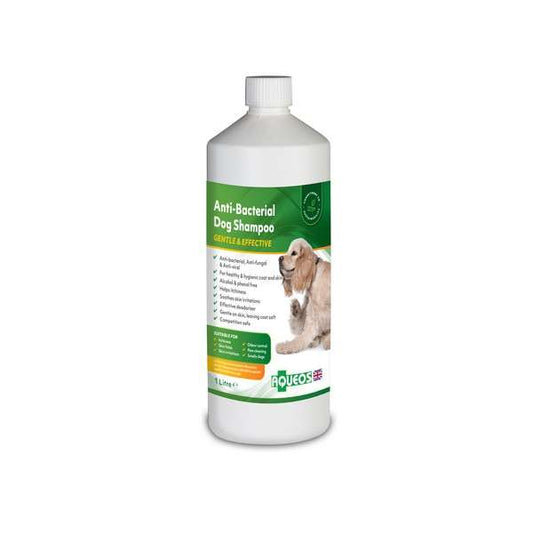 Aqueos Anti-Bacterial Dog Shampoo 1 Litre
