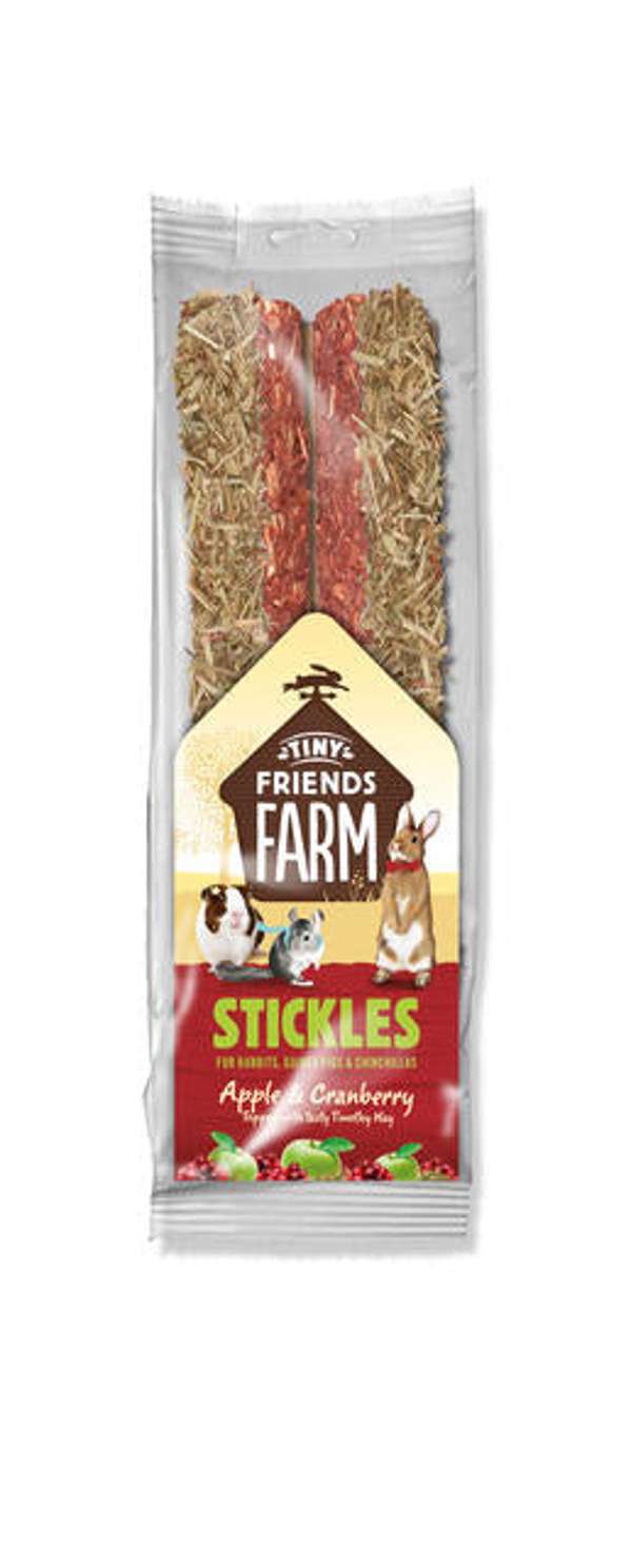 Tiny Friends Farm Stickles Apple & Cranberry 100g - Case of 8
