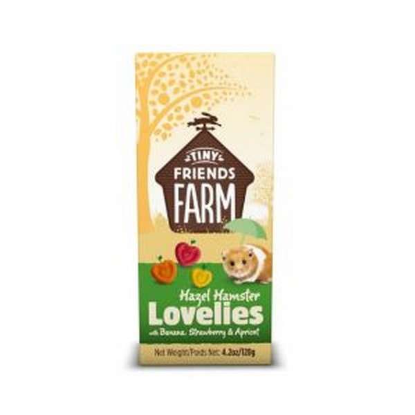 Tiny Friends Farm Hazel Lovelies Banana Strawberry & Apricot 120g - Case of 8
