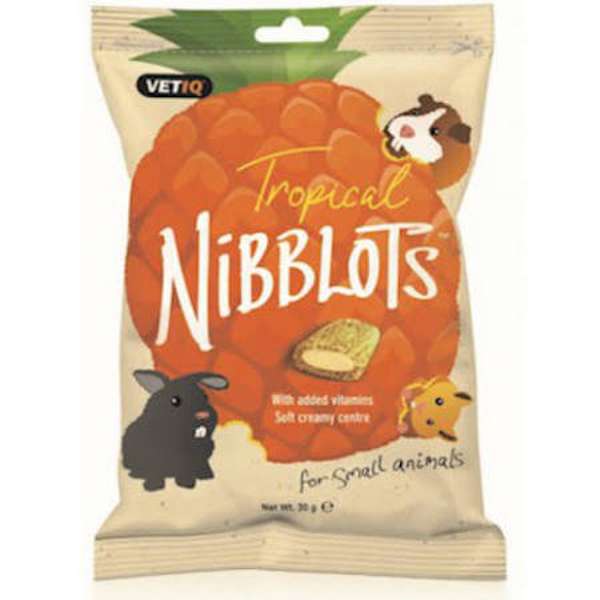 VETIQ Small Animal Nibblots - Tropical 30g - Case of 8