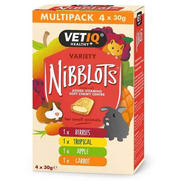 VETIQ Nibblots Variety Pack 4x30g - Case of 5