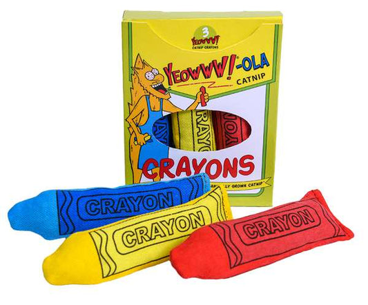 Yeowww!-ola Crayon 3-Pack