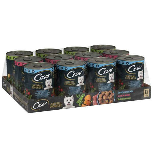 Cesar Natural Goodness Can - Mixed Selection in Loaf 12 x 400g