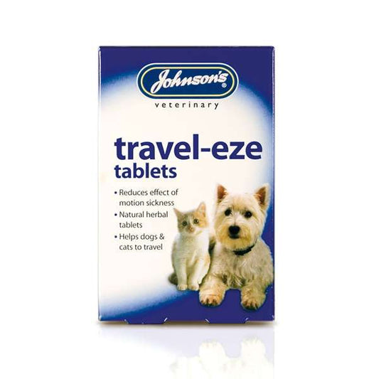 Johnson's Veterinary Travel-Eze Travel Sickness Tablets - Pack of 24