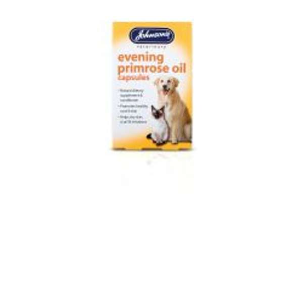 Johnson's Veterinary Evening Primrose Capsules - Pack of 60