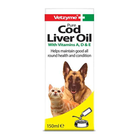 Vetzyme Cod Liver Oil 150ml