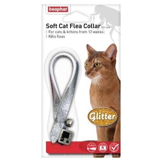 Beaphar Cat Flea Collar Glitter Assorted 30cm