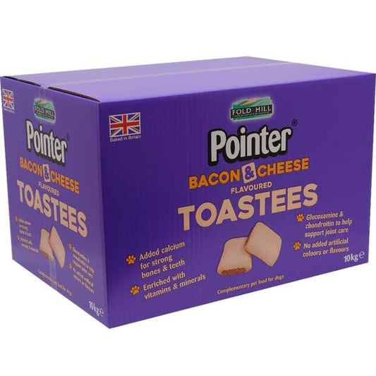 Pointer Toastees Bacon & Cheese 10kg