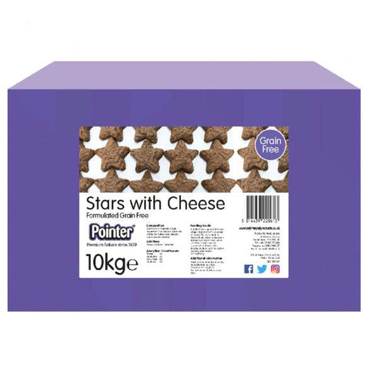 Pointer Grain Free Stars With Cheese 10kg