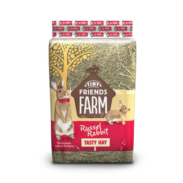 Tiny Friends Russel Rabbit Farm Meadow Hay 2kg - Case of 5
