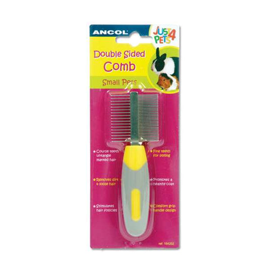 Ancol Just 4 Pets  Small Animal Double Sided Comb