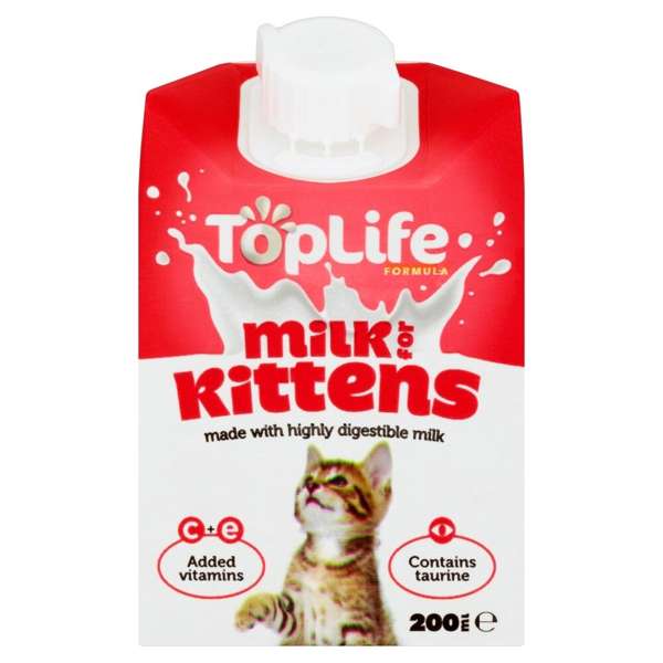 Toplife Goats Milk For Kittens 200ml - Case of 18