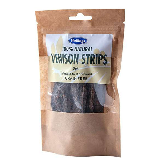Hollings Strips Venison Pack of 5