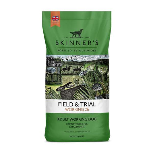 Skinners Field & Trial Working 26 Dog Food 15kg