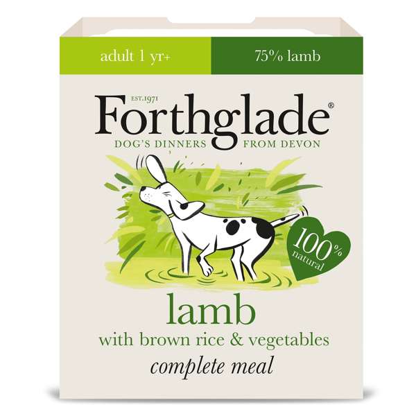Forthglade Complete Meal Adult Lamb Brown Rice & Veg 18 x 395g