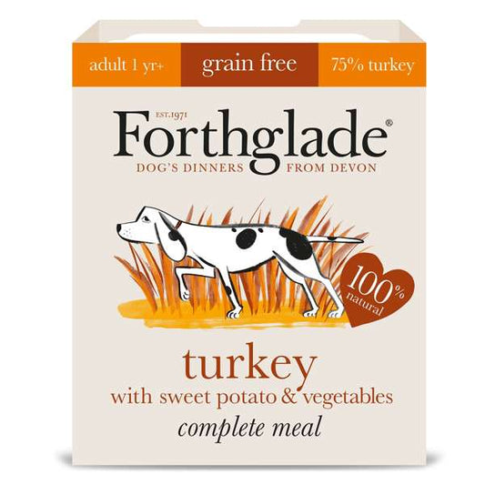 Forthglade Complete Meal Adult Turkey Sweet Potato & Veg Grain Free 18 x 395g