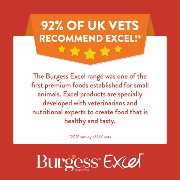 Burgess Excel Rat Nuggets 1.5kg