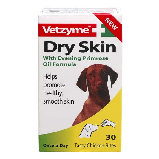 Vetzyme Dry Skin Tablets 30 Tablets