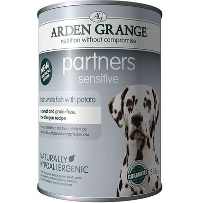 Arden Grange Partners Cans Sensitive 24 x 395g