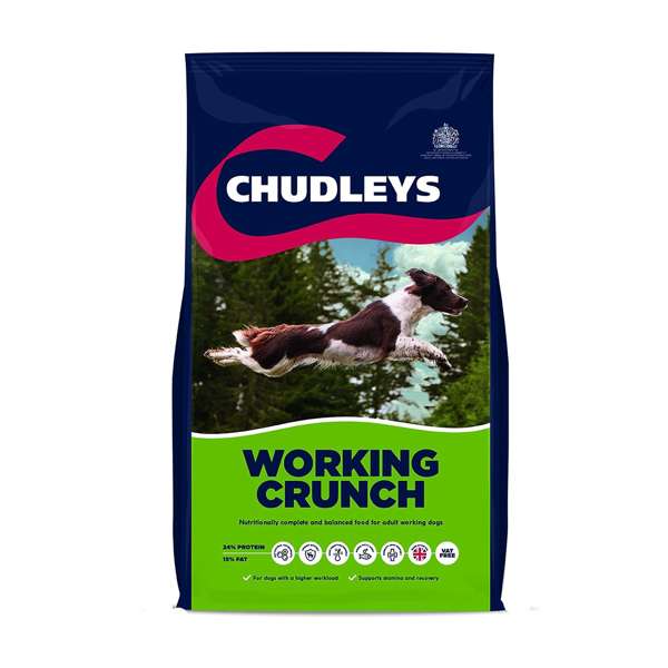 Chudleys Working Crunch Dog Food