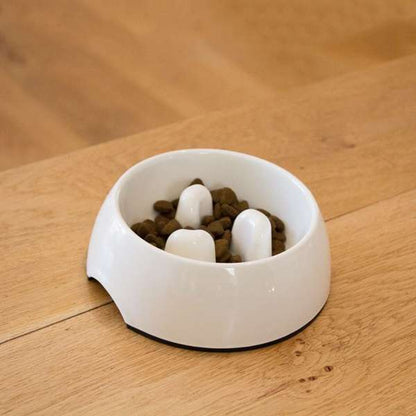Great & Small Slow Down Melamine Pet Dish