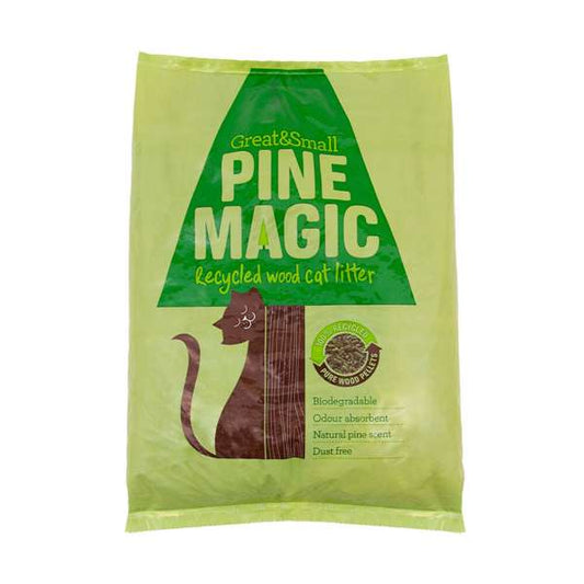 Great & Small Pine Magic Cat Litter