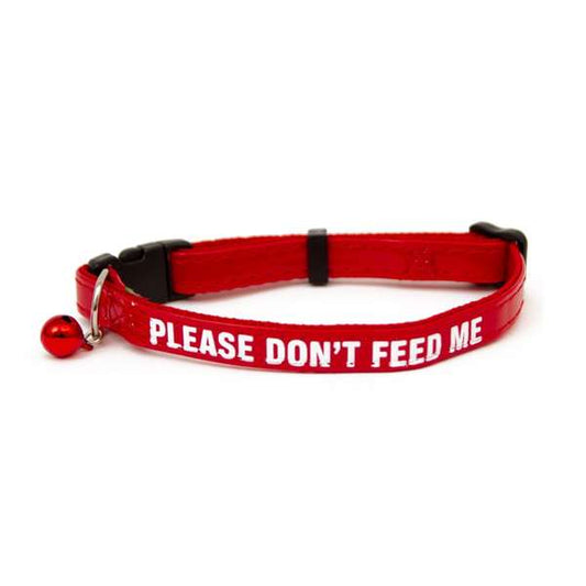 Great & Small Please Don't Feed Cat Collar