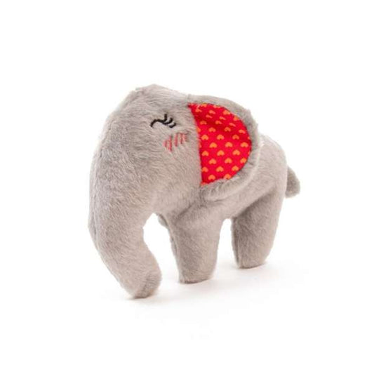 Great & Small Little&Lively Soft Elephant Dog Toy