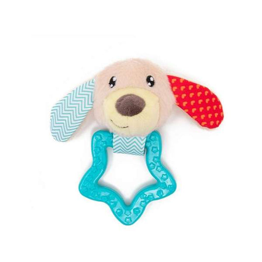 Great & Small Soft Dog Face & TPR Star Dog Toy
