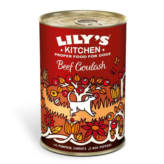Lilys Kitchen Dog Beef Goulash For Dogs 6 x 400g