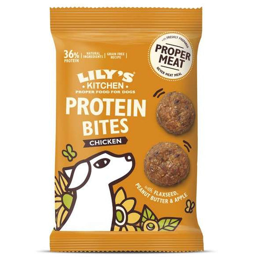 Lilys Kitchen Chicken Protein Bites For Dogs 40g