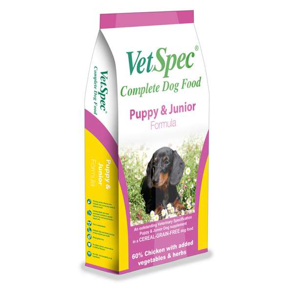 Vetspec Puppy & Junior Formula 12kg - Free P&P