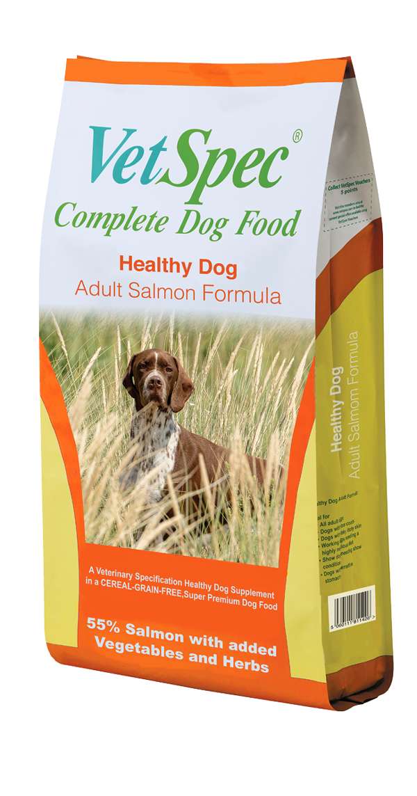 Vetspec Complete Dog Healthy Adult Salmon 12kg - Free P&P