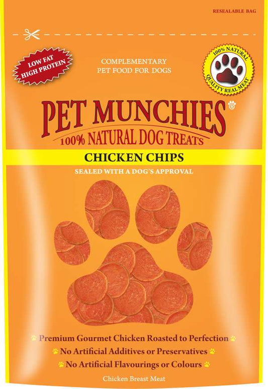 Pet Munchies Chicken Chips 100g