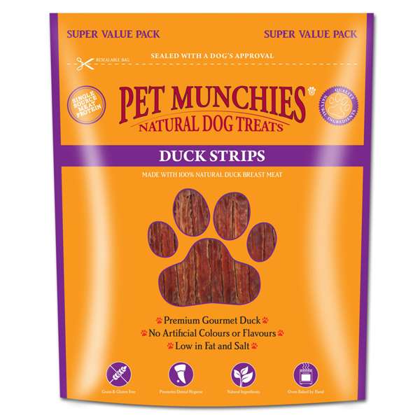 Pet Munchies Duck Strips